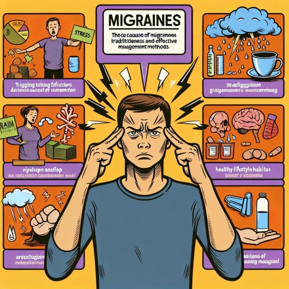 편두통의 원인과 효과적인 관리 방법 관련 이미지 1