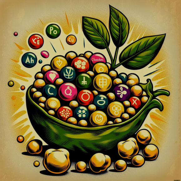 식물성 단백질이 풍부한 병아리콩의 건강 효능 관련 이미지 1