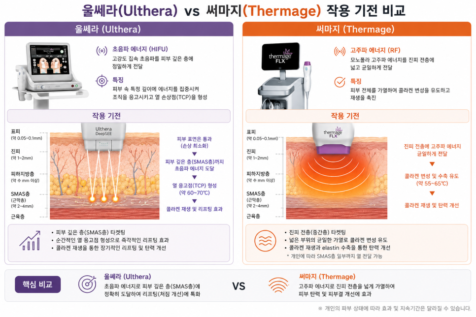 써마지, 울쎄라와 뭐가 다를까요? 관련 이미지 2
