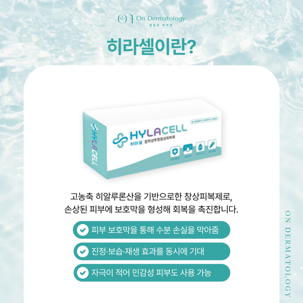 잠실나루역 피부과 고농축 히알루론산 히라셀 효과부터 실비보험 청구 기준까지 관련 이미지 2