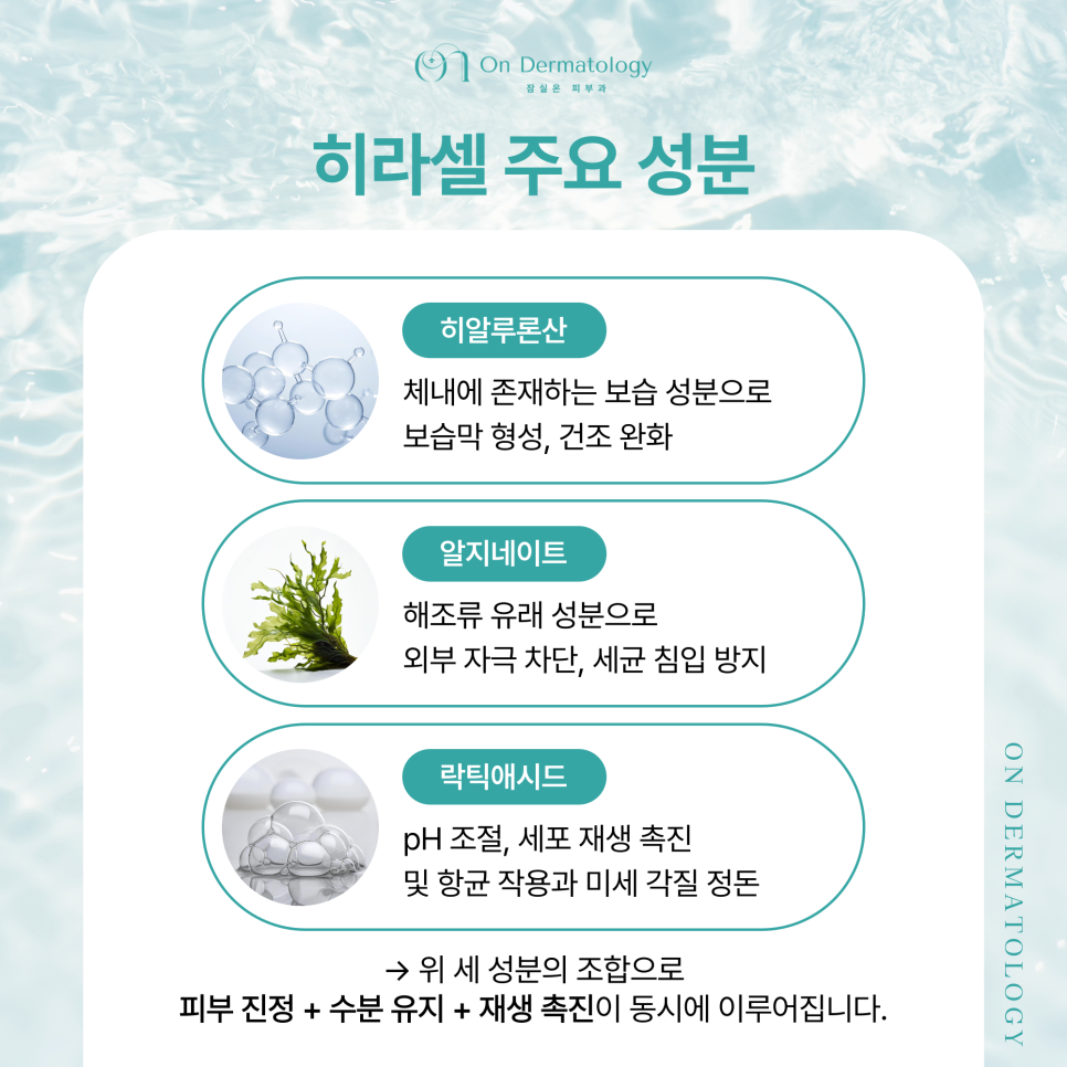 잠실나루역 피부과 고농축 히알루론산 히라셀 효과부터 실비보험 청구 기준까지 관련 이미지 3