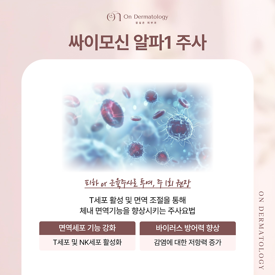 Jamsil Station Nutritional IV Clinic: Injection IV Therapy for Summer Immune Recovery (Thymosin Alpha, Multi Blue, etc.) image 3
