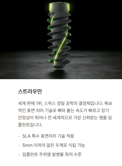 서초 임플란트 종류 오스템, 스트라우만 뭐가 다를까? 브랜드 선택 전 볼 3가지 관련 이미지 4