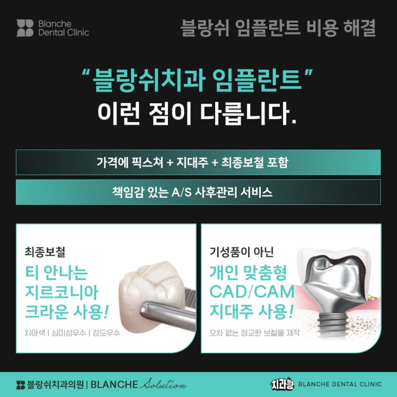 수면임플란트센터, 프리미엄 임플란트 진료는 블랑쉬치과(Blanche Dental Clinic) 관련 이미지 14