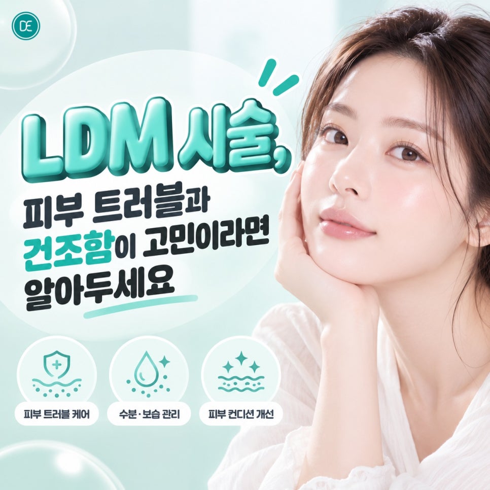신도림LDM 시술, 피부 트러블과 건조함이 고민이라면 알아두세요 관련 이미지 1