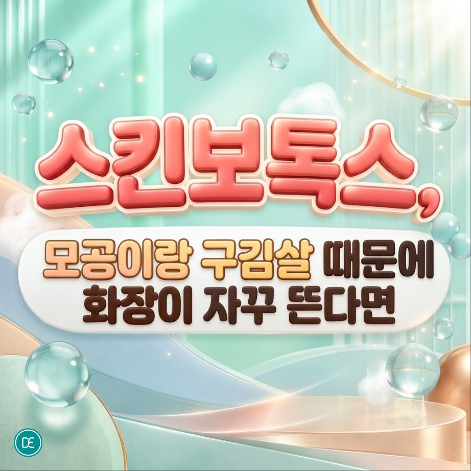 동탄역 스킨보톡스, 모공이랑 구김살 때문에 화장이 자꾸 뜬다면 관련 이미지 1