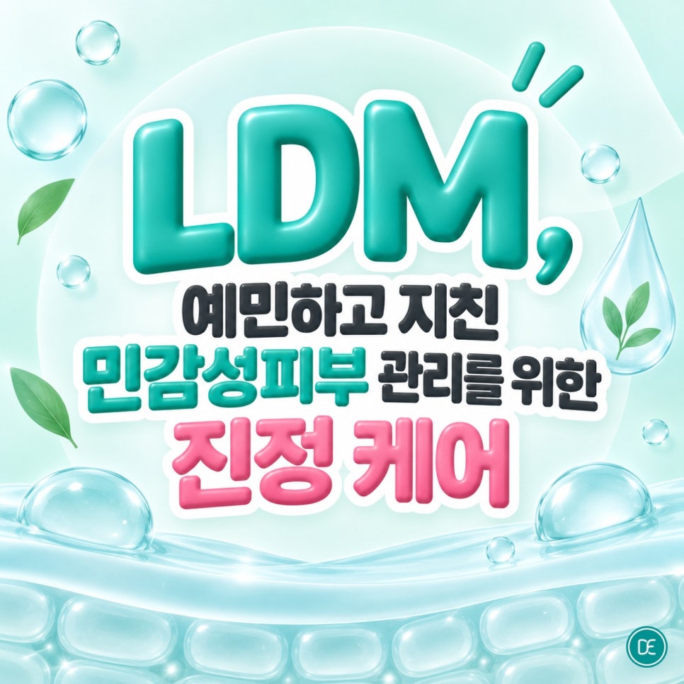 상현역피부관리 LDM, 예민하고 지친 민감성피부 관리를 위한 진정 케어 관련 이미지 1