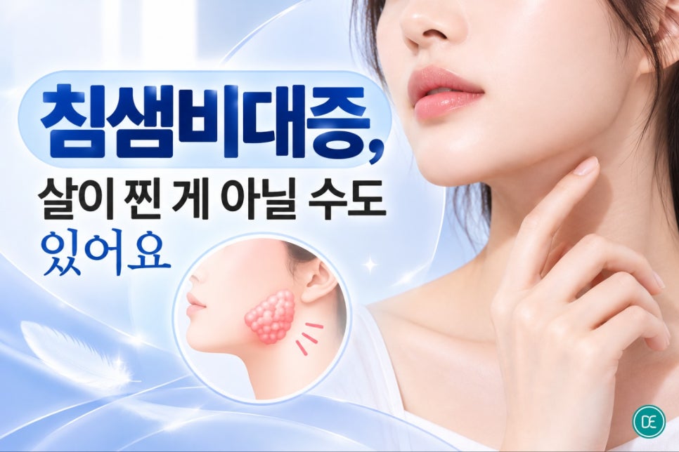 안산침샘보톡스, 턱 라인이 유독 답답해 보이는 이유, 침샘비대증상 관련 이미지 2