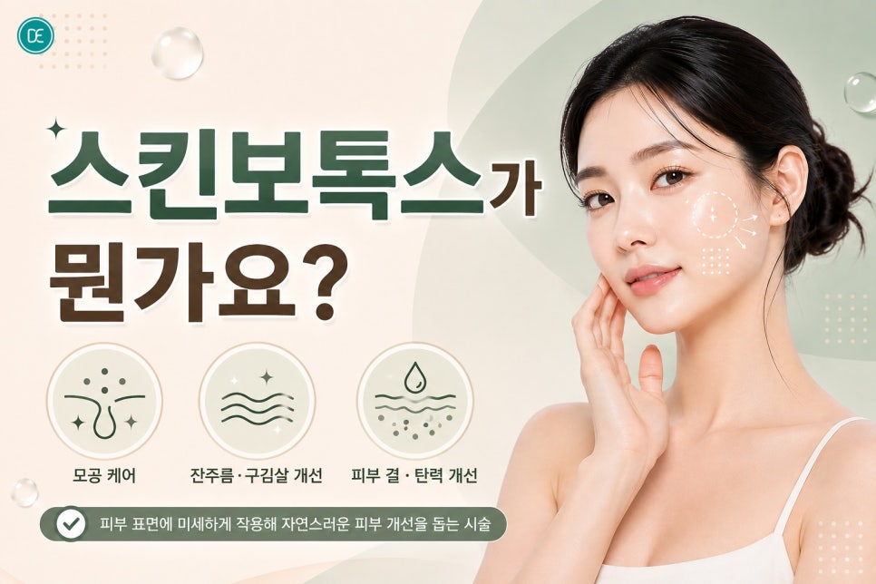 대치동 스킨보톡스, 모공이랑 구김살 때문에 고민이라면 읽어보세요 관련 이미지 2
