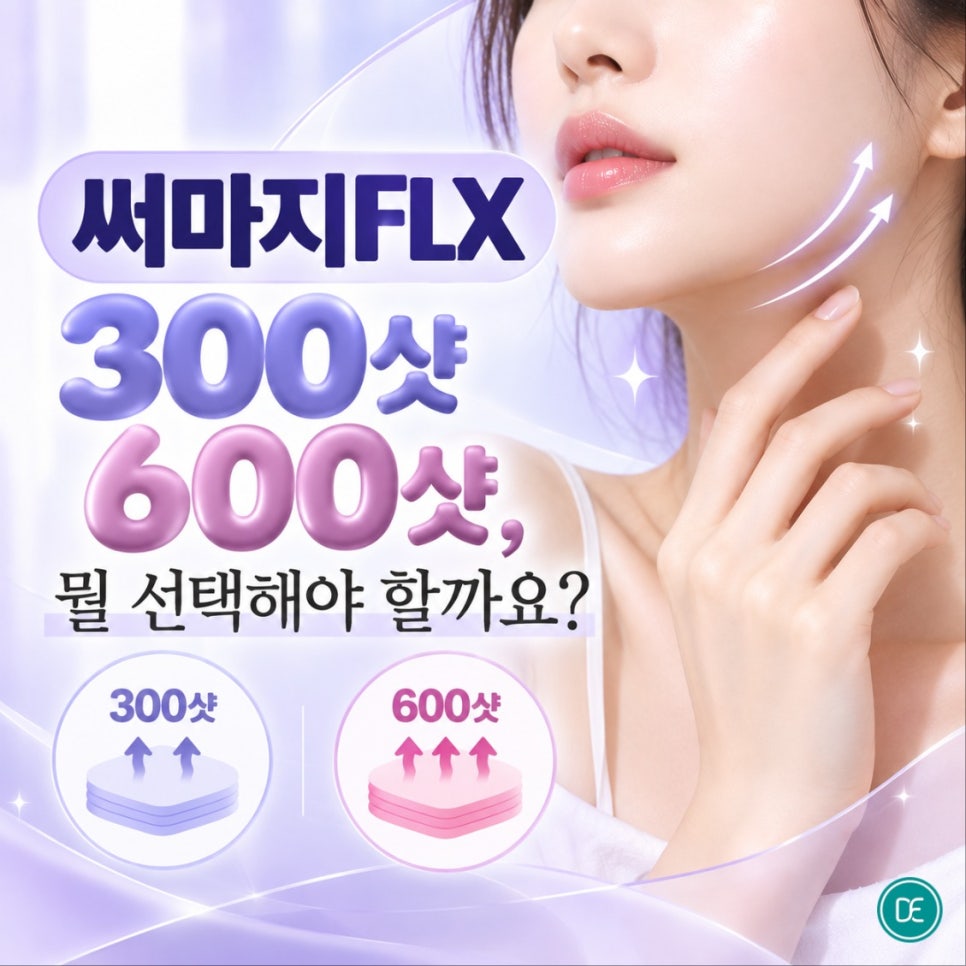 신사동 써마지FLX 300샷 600샷, 뭘 선택해야 할까요? 관련 이미지 1