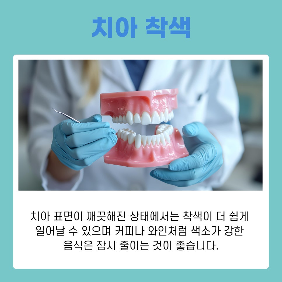 신사동 치과 스케일링후 관리 방법과 주의사항 관련 이미지 6