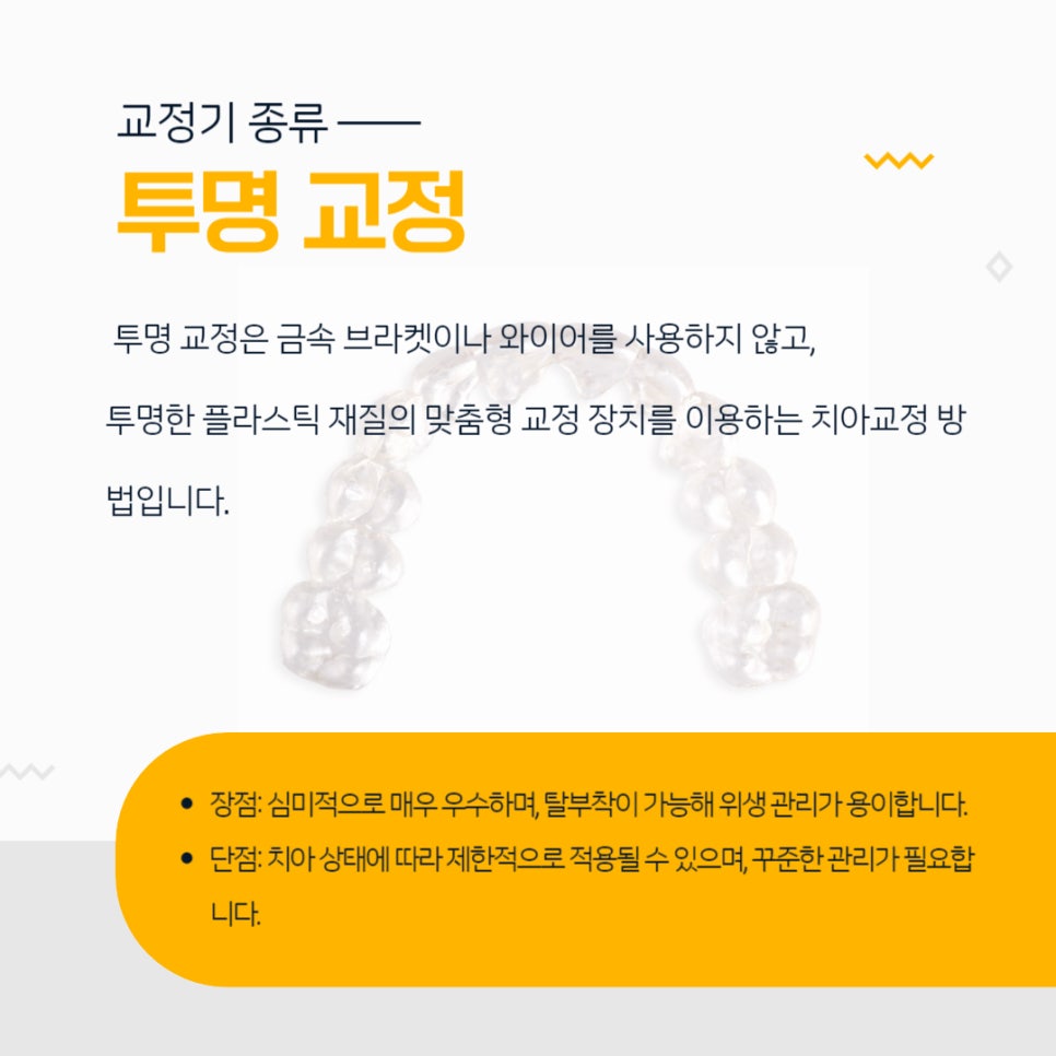 치아교정 종류 장단점 알아보기 관련 이미지 6