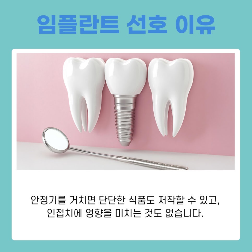 강남역치과 임플란트 시행하는 원인과 고려할 사항 관련 이미지 5