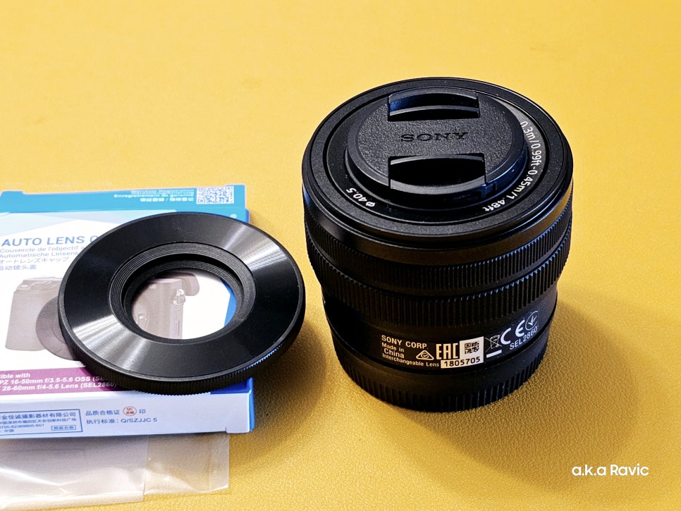 Sony New Kit Lens 2860 Auto Lens Cap Purchase and Installation Review image 3