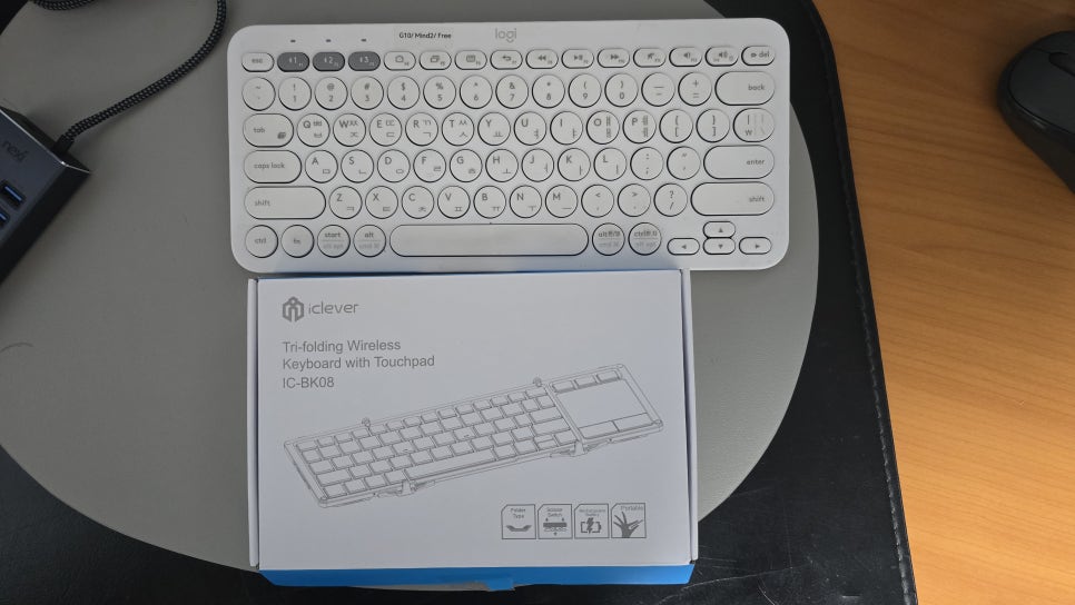 iclever 폴딩키보드(IC-BK08) 사용기 관련 이미지 1