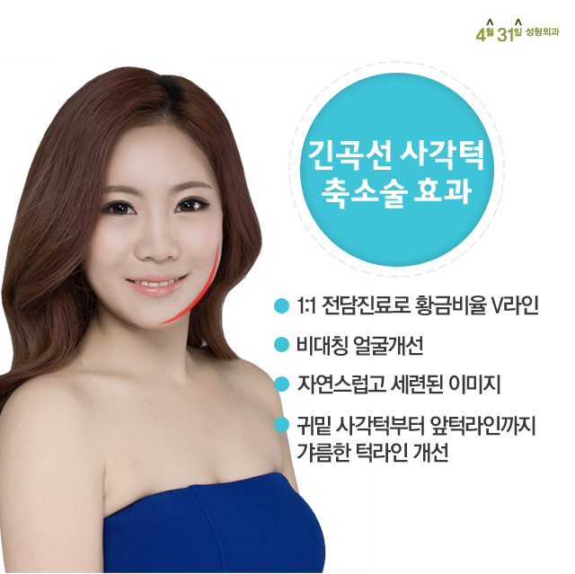귀밑사각턱수술 4월31일성형외과의 1:1전담진료 관련 이미지 1