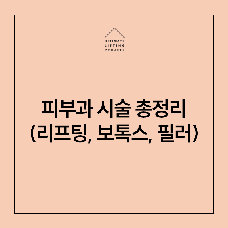내가 원하는 얼굴라인으로 완성할 수 있는 피부과 시술 총정리(리프팅/보톡스/필러) 관련 이미지 1