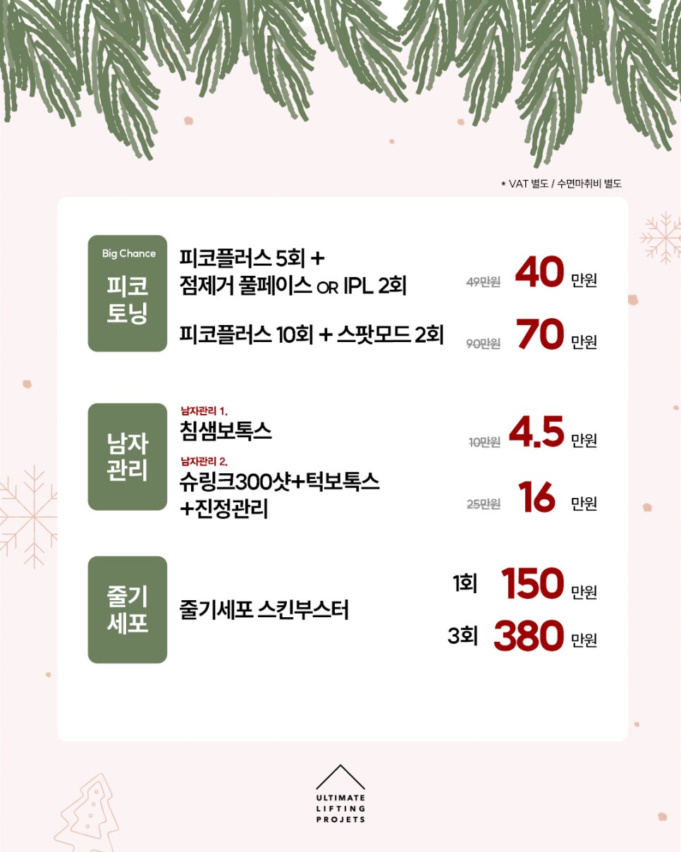 [April 31 Petite Center] Ultimate Lifting Proje December Beauty Promotion image 3