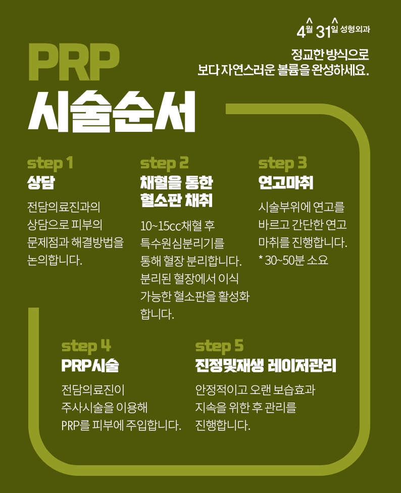 자가혈피부재생술 4월31일성형외과 PRP주사! 관련 이미지 5