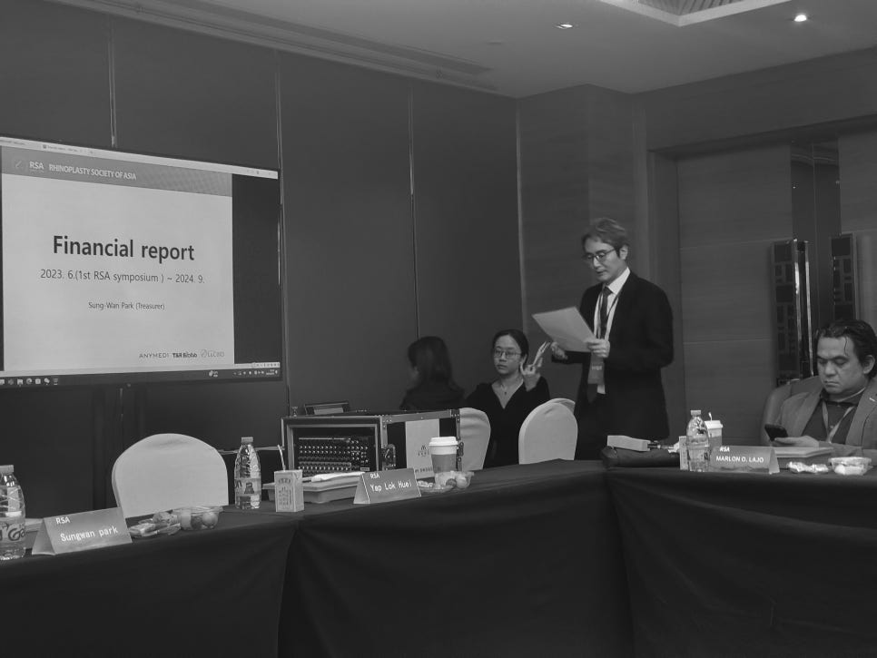 [April 31 Issue] Asia Rhinoplasty Society RSA 2024: Director Park Seong-wan Attends as President of the Rhinoplasty Society image 1