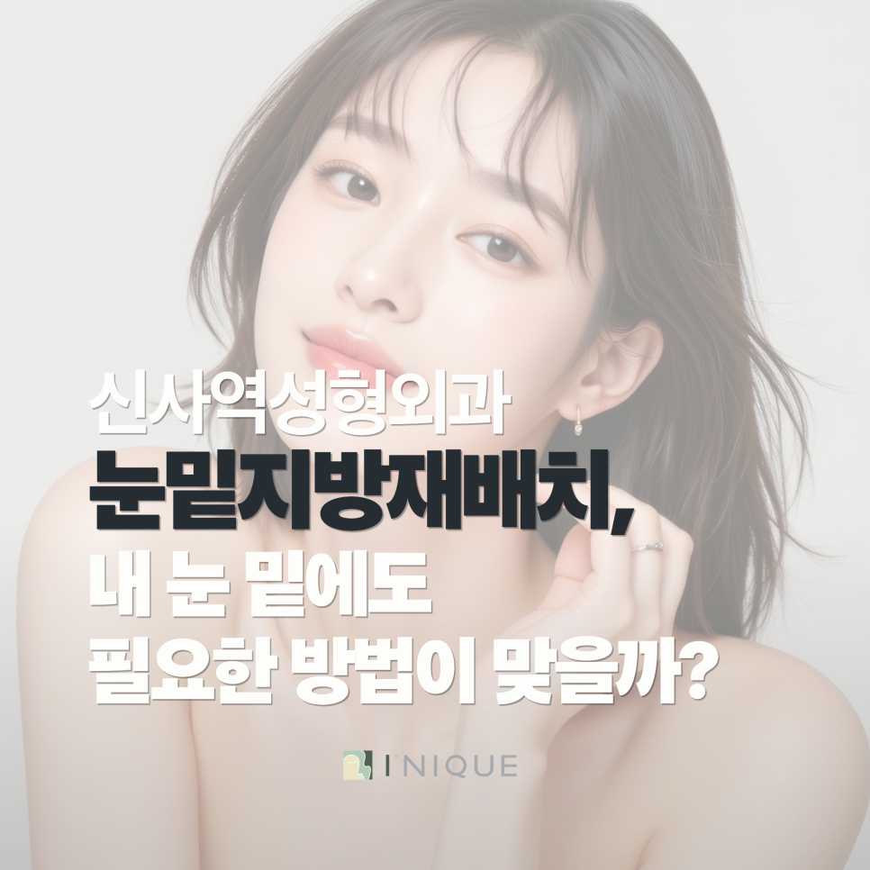 신사역성형외과 눈밑지방재배치, 내 눈 밑에도 필요한 방법이 맞을까? 관련 이미지 1