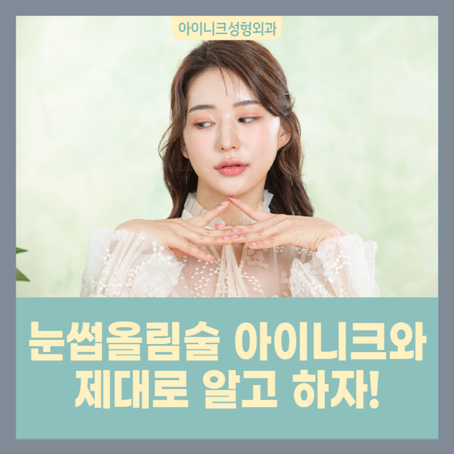 눈썹올림술 (브로우업) 아이니크와 제대로 알고 하자! 관련 이미지 1