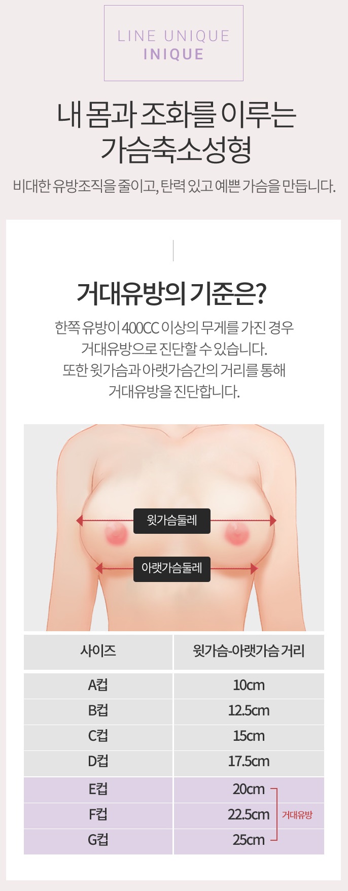 가슴축소술 자연스러운 내 가슴을 위해 관련 이미지 2