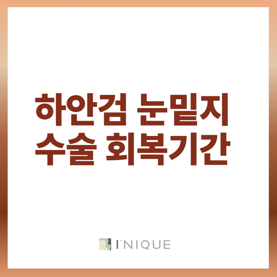 하안검 눈밑지 회복기간 나이 들어도 젊어보이는 모습 유지하기 관련 이미지 6
