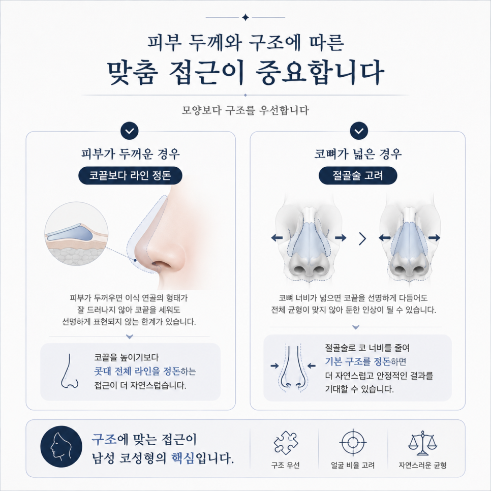 남자 코성형 여성과 확연히 다른 디자인 포인트 관련 이미지 8