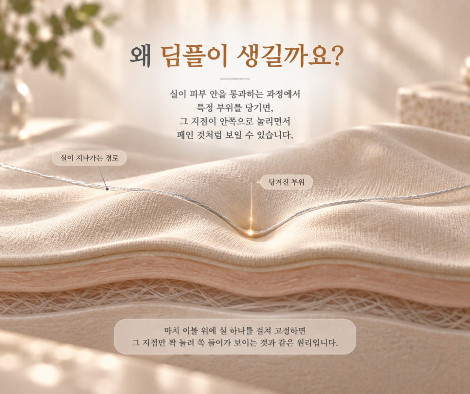 실리프팅 딤플 패임, 오래 남는다면 교정이 필요할까? 관련 이미지 2