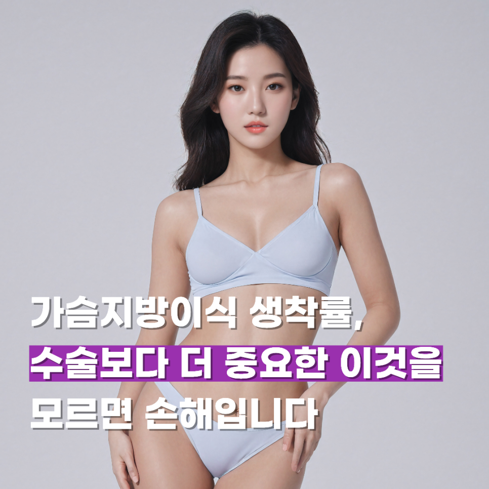 가슴지방이식 생착률, 수술보다 더 중요한 이것을 모르면 손해입니다 관련 이미지 1