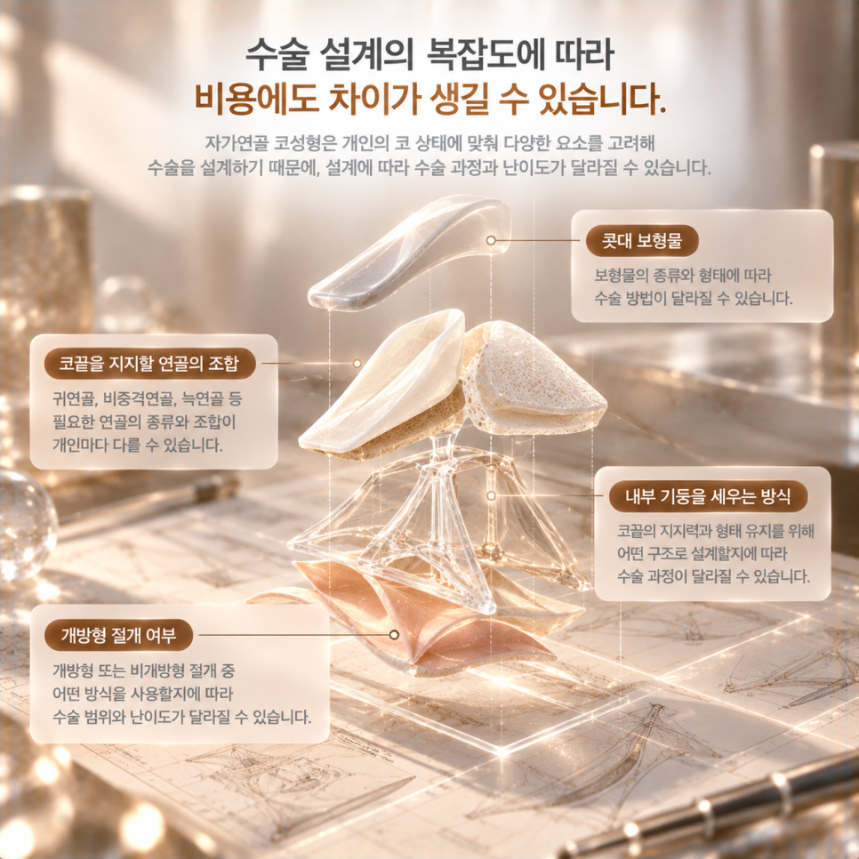 자가연골 코성형 비용, 왜 이렇게 차이가 날까요? 관련 이미지 2