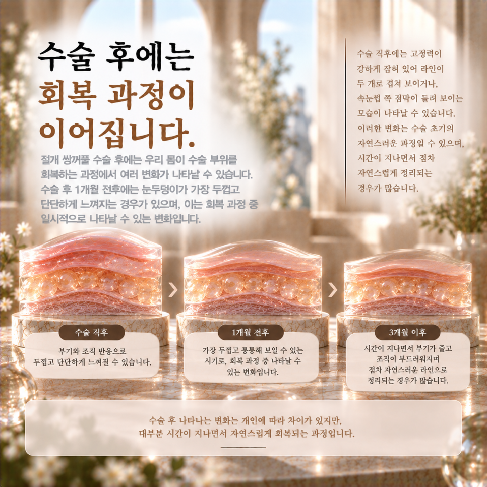 소세지눈 재수술, 무조건 빠를수록 좋다는 말이 맞을까요 관련 이미지 2