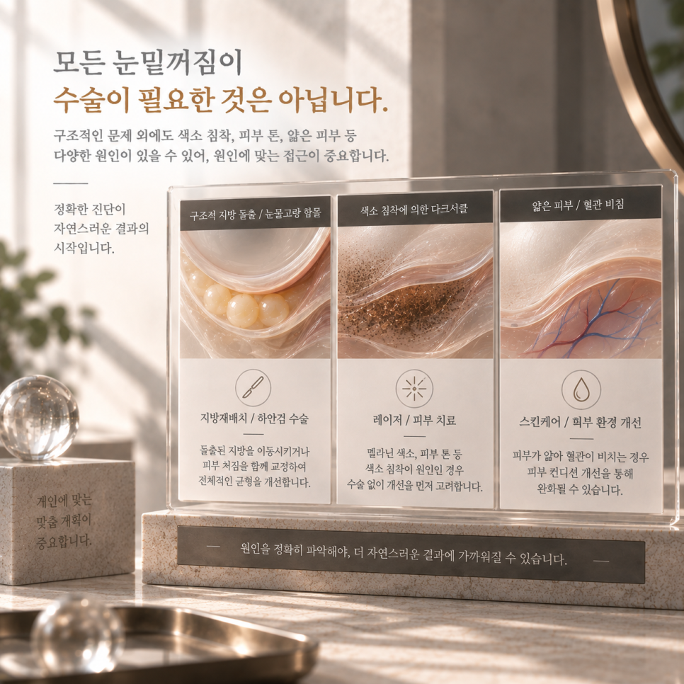 눈밑꺼짐 원인 먼저 알아야 해결법이 보입니다 관련 이미지 7