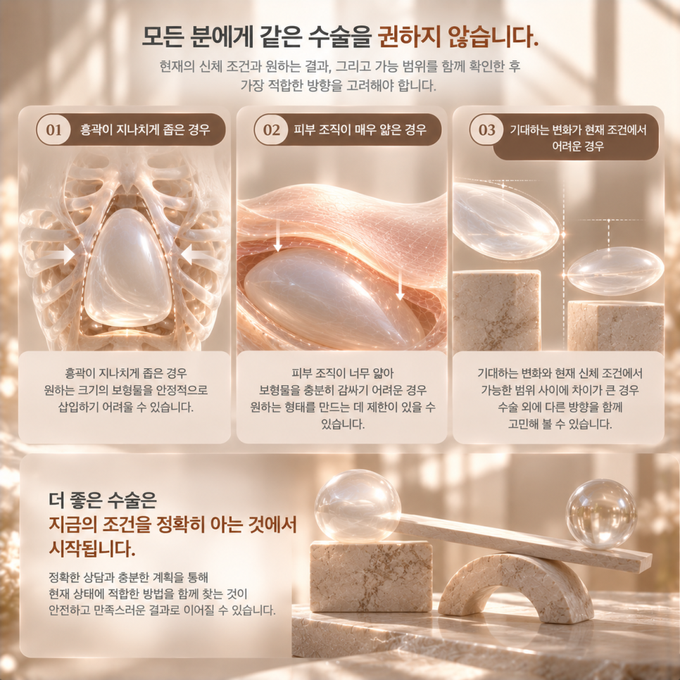 압구정 가슴수술, 보형물 선택부터 틀리면 결과도 틀립니다 관련 이미지 8