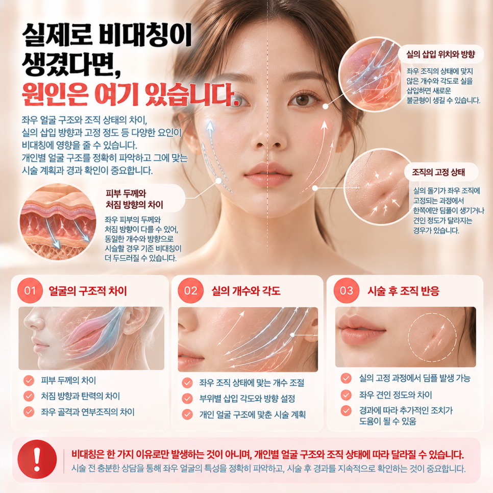 실리프팅 얼굴 비대칭, 생기는 이유와 대처법을 정확히 알아야 합니다 관련 이미지 3