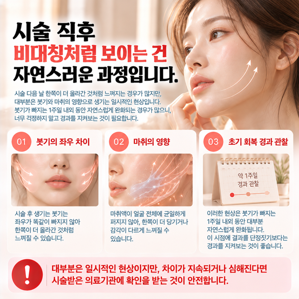실리프팅 얼굴 비대칭, 생기는 이유와 대처법을 정확히 알아야 합니다 관련 이미지 2