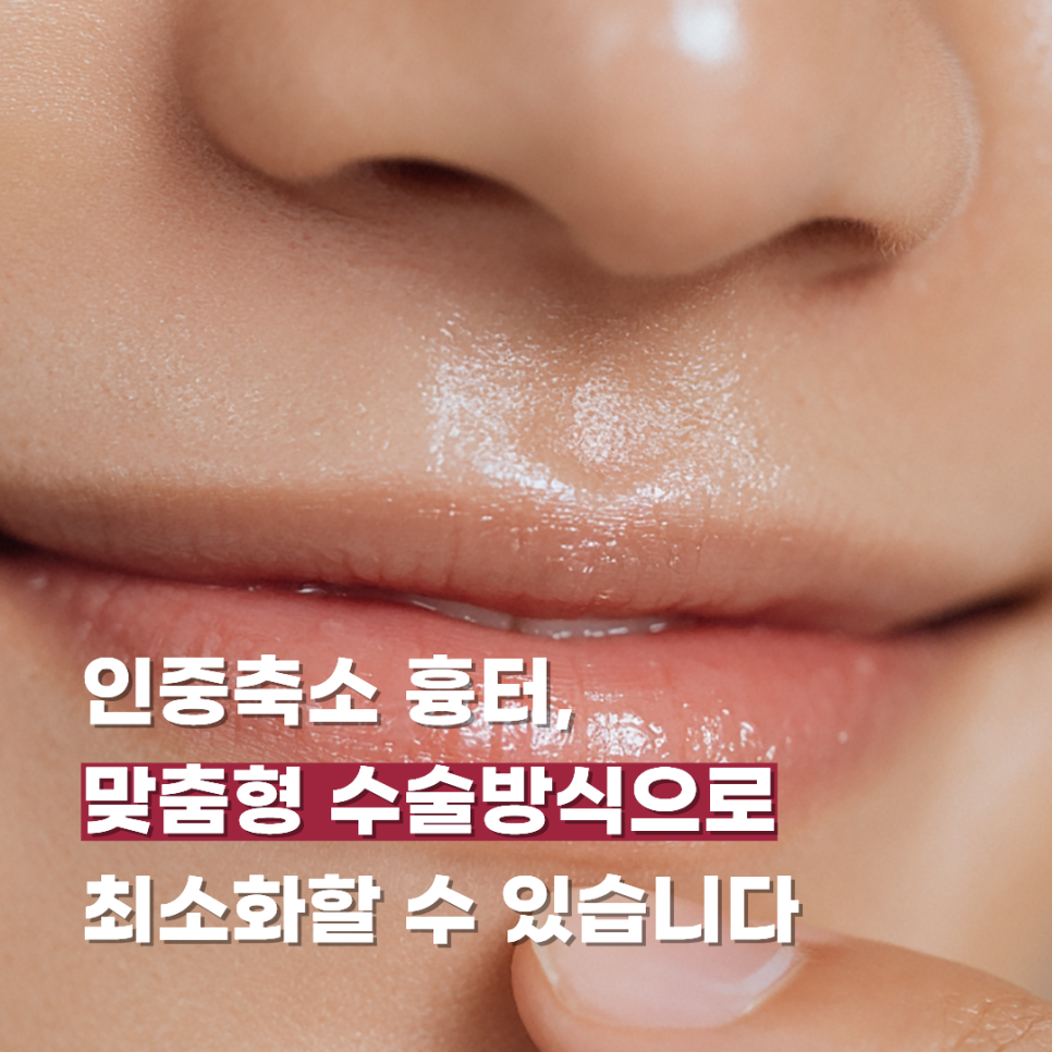 인중축소 흉터, 맞춤형 수술방식으로 최소화할 수 있습니다 관련 이미지 1