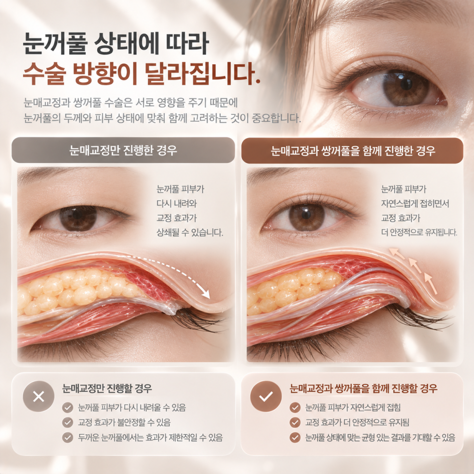 여자 무쌍 눈매교정, 쌍꺼풀 먼저 해야 한다는 말이 맞을까요 관련 이미지 2