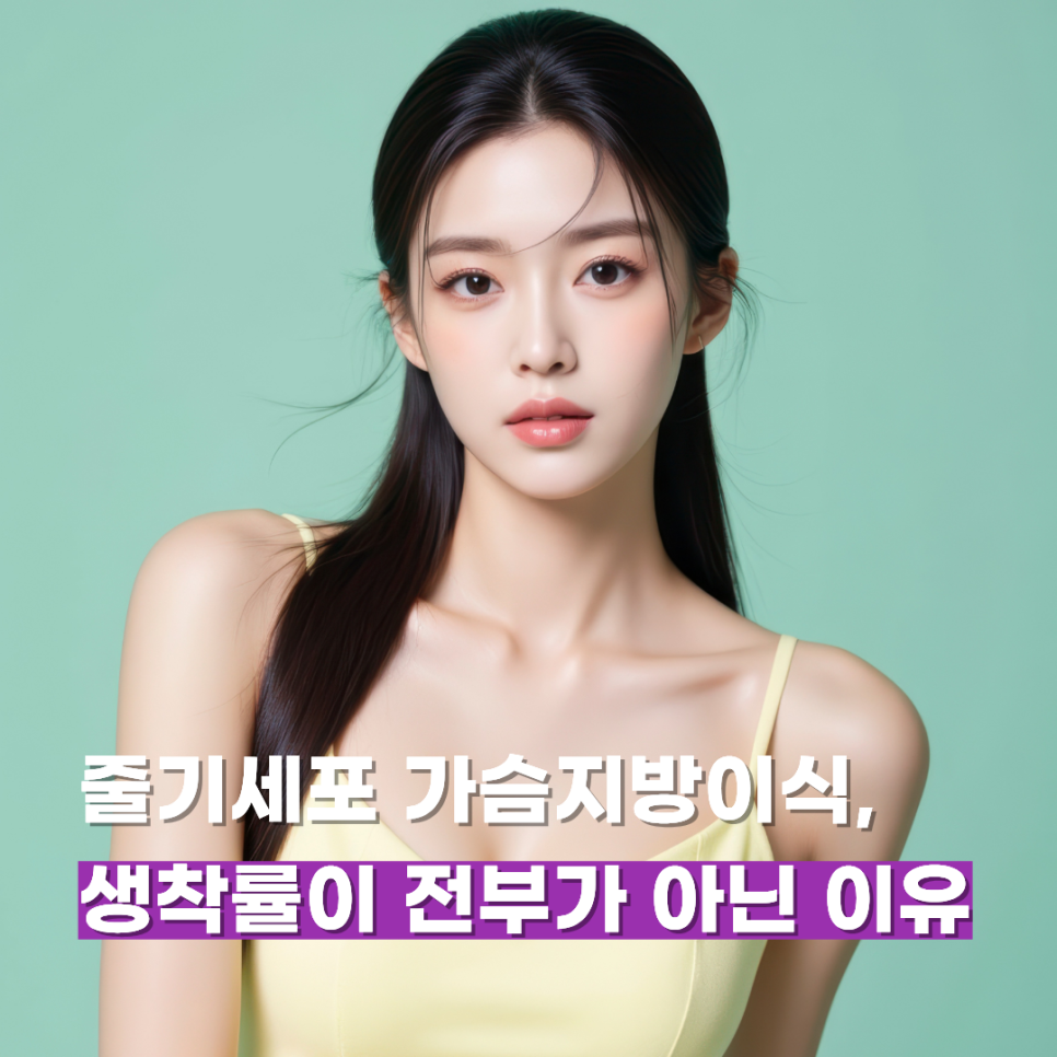 줄기세포 가슴지방이식, 생착률이 전부가 아닌 이유 관련 이미지 1