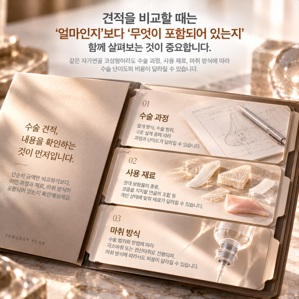 자가연골 코성형 비용, 왜 이렇게 차이가 날까요? 관련 이미지 5