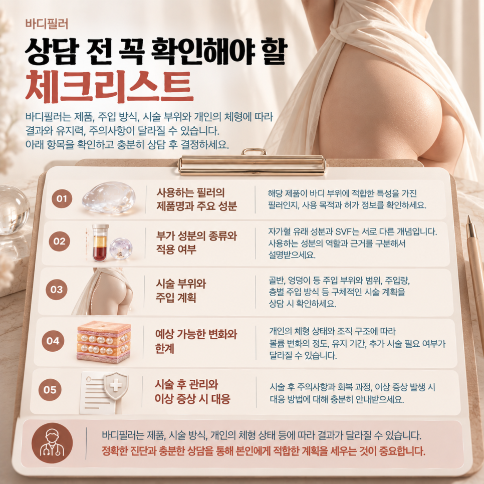 바디필러 잘하는곳? 시술 전에 이것부터 확인하세요 관련 이미지 6
