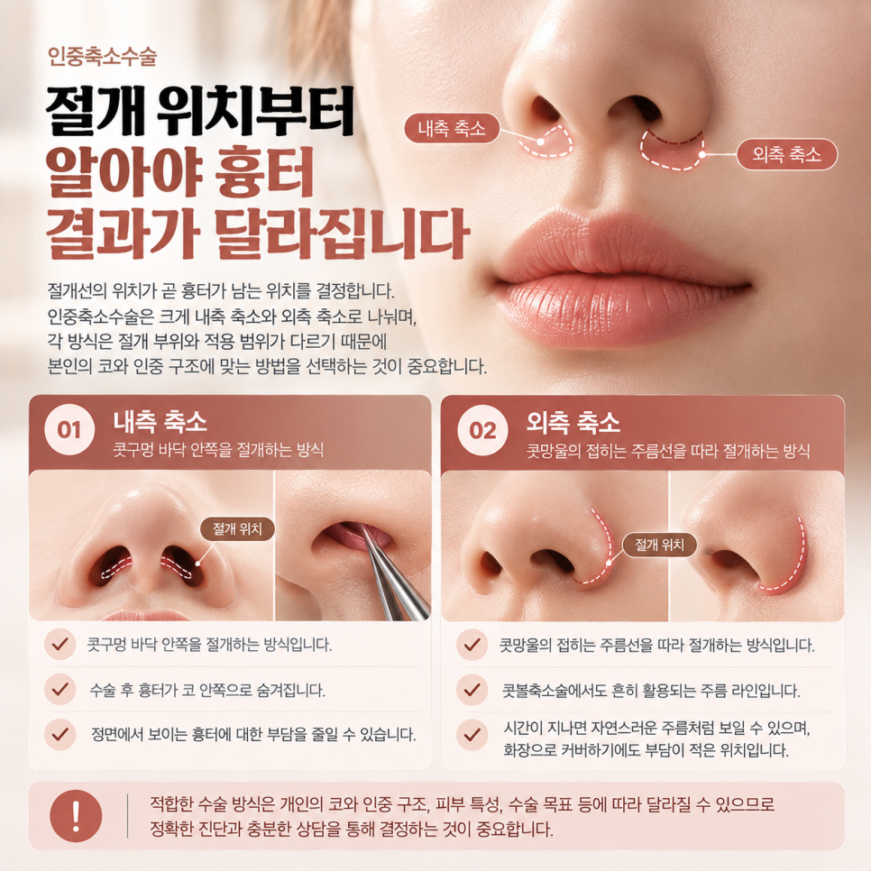 인중축소수술 흉터, 무서워서 못 하겠다는 분들이 꼭 읽어야 할 글 관련 이미지 3