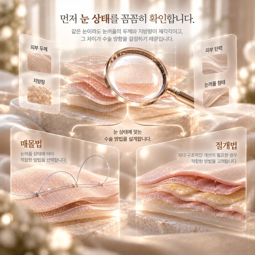 쌍꺼풀수술 종류, 내 눈에 맞는 방법은 절개일까요 매몰일까요 관련 이미지 2