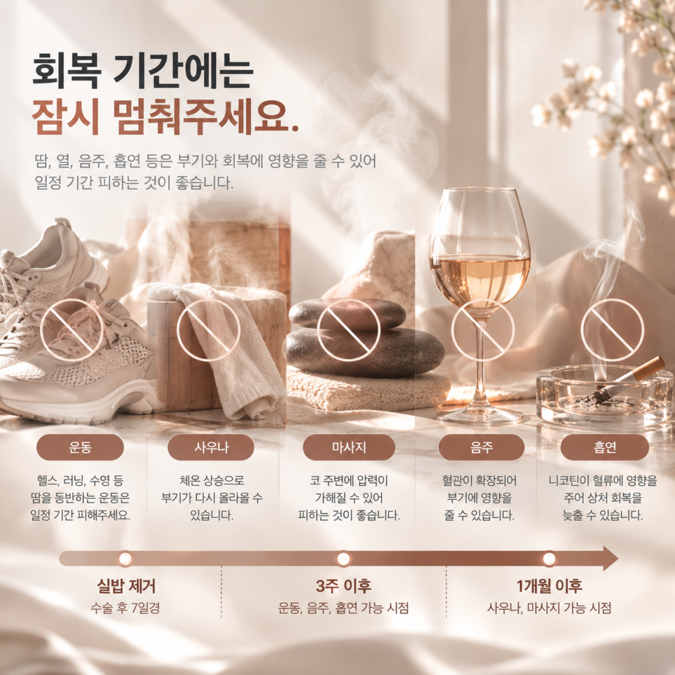 코성형 후 붓기와 회복, 몇 주 차에 어떻게 달라지나 관련 이미지 9