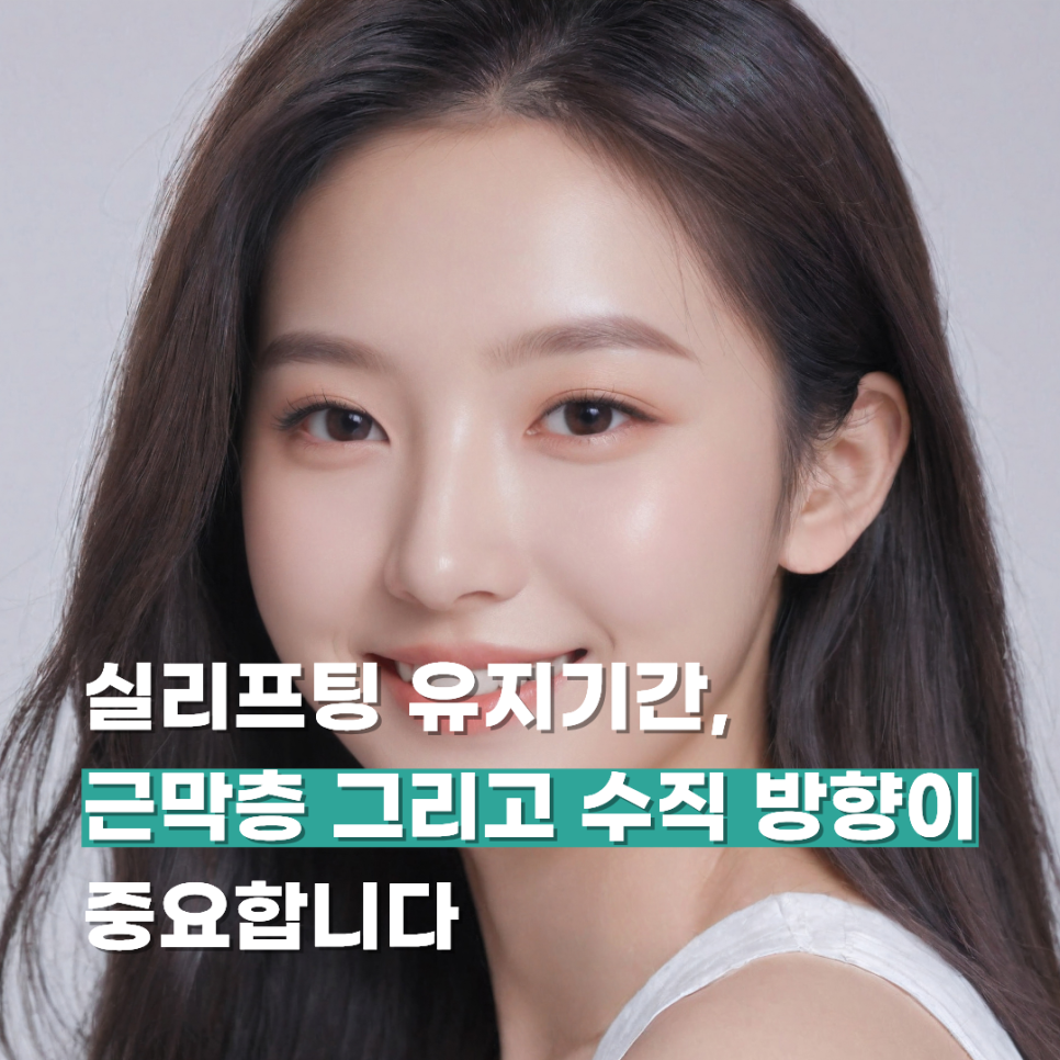 실리프팅 유지기간, 근막층 그리고 수직 방향이 중요합니다 관련 이미지 1