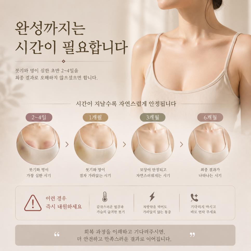 가슴수술 후 통증, 언제까지 얼마나 아픈 게 정상일까 관련 이미지 10