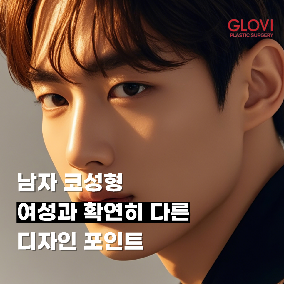 남자 코성형 여성과 확연히 다른 디자인 포인트 관련 이미지 1