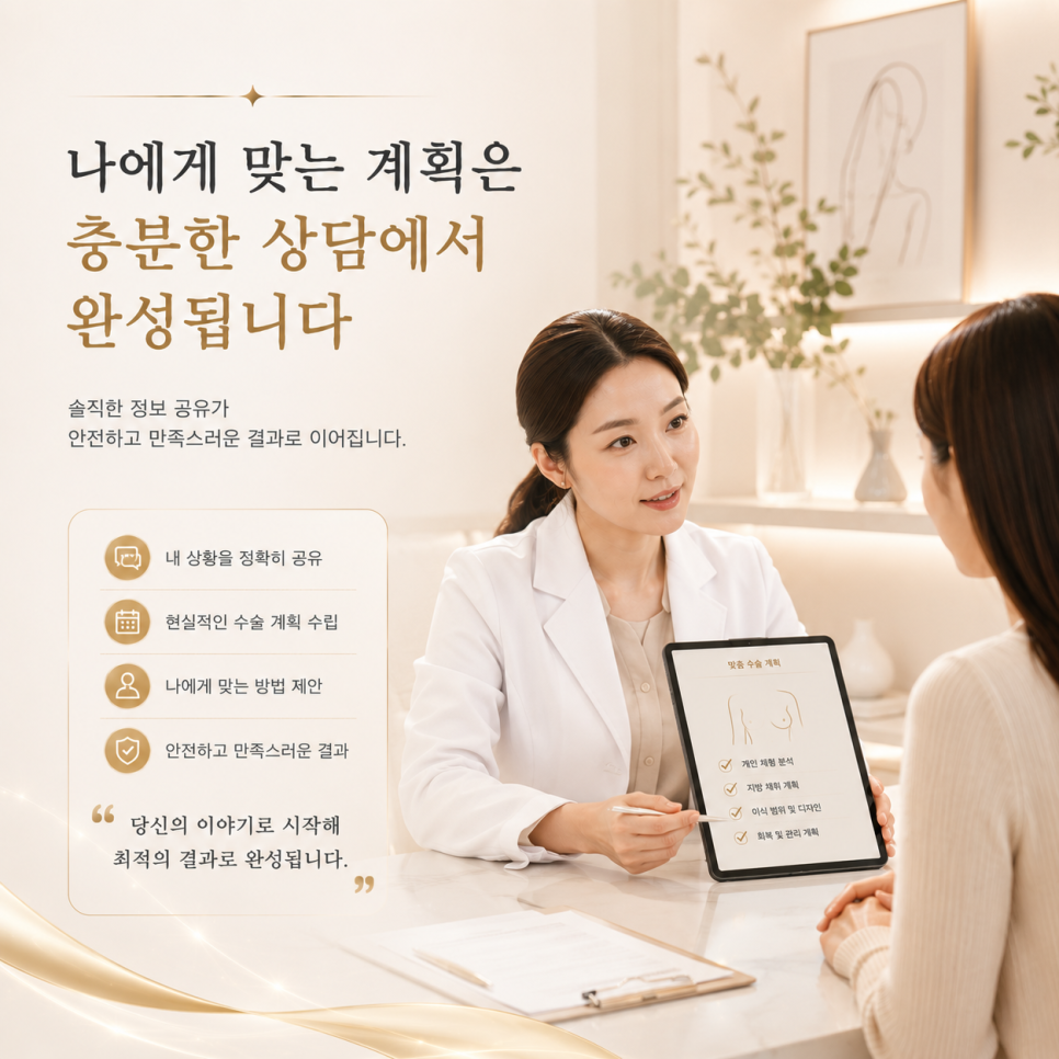 강남 가슴지방이식 시술 전 주의사항과 상담 과정 특징 관련 이미지 6