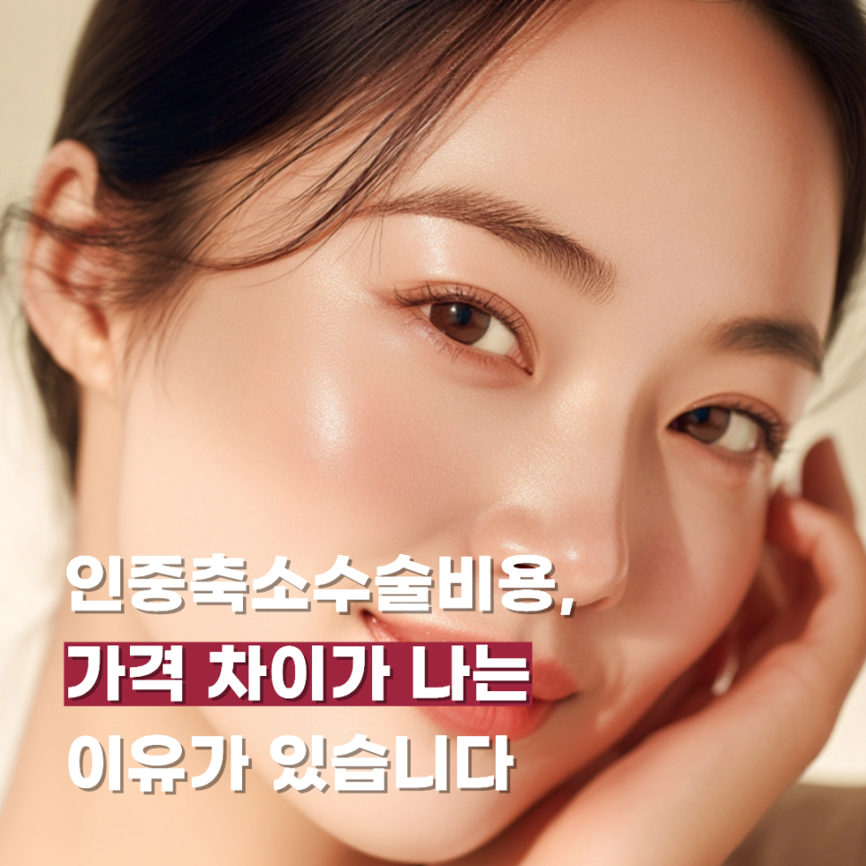 인중축소수술비용, 가격 차이가 나는 이유가 있습니다 관련 이미지 1